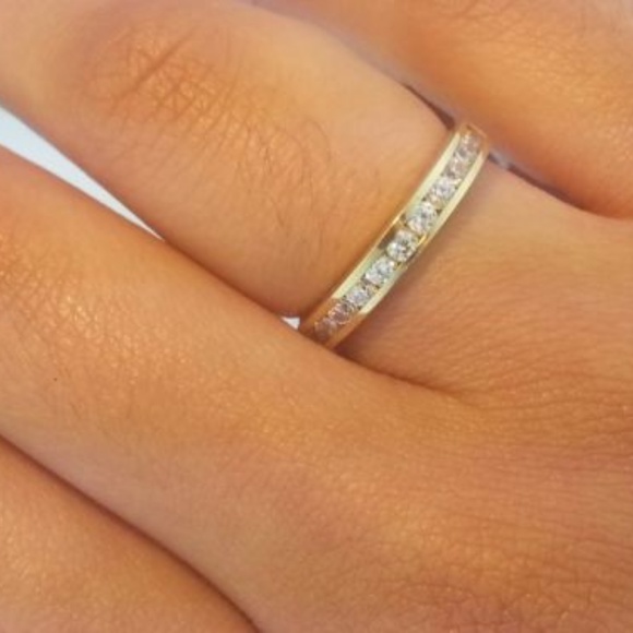 14k Solid Yellow Gold Wedding Band Classic Ring 3mm - Picture 6 of 16